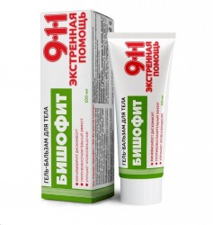 Гель-бальзам для тела 911 Экстренная помощь бишофит 100 мл