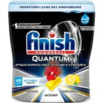 Средство для посудомоечных машин, Finish (Финиш) 45 шт Квантум Ультимэйт в капсулах лимон дой-пак