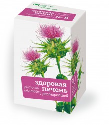 Фиточай БАД Фиточай Алтай №8 Здоровая печень с расторопшей 30 шт. ф/пак. 2 г