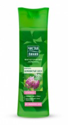 Шампунь Чистая линия Шелковистый блеск с экстрактом клевера для окрашенных волос 400 мл