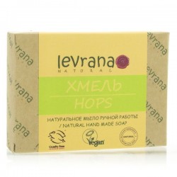 Мыло натуральное, Levrana natural (Леврана нейчерал) 100 г хмель