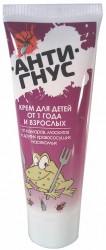 Крем Анти-гнус для детей от 1 года и взрослых от комаров, москитов и других кровососущих 75 мл