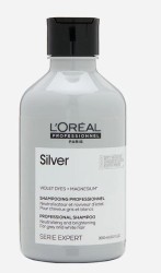 Шампунь L'Oreal Professionnel Сери Эксперт Сильвер нейтрализующий для осветленных и седых волос 300 мл