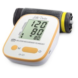 Тонометр автоматический Little Doctor на плечо с универсальной манжетой Cuff-LDU 22-42 см без адаптера с USB-кабелем LD-521