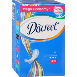Прокладки женские ежедневные Discreet дышащие 100 шт.
