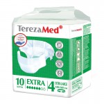 Подгузники для взрослых, Terezamed (Терезамед) р. 4 XL (120-160 см) 10 шт Экстра экстра лардж