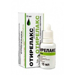 Отирелакс капли уш. 1%+4% 17.1 г 15 мл