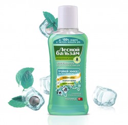 Ополаскиватель для полости рта Лесной бальзам тройной эффект мята и смородина 400 мл