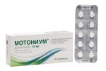 Мотониум, таблетки покрытые оболочкой пленочной 10 мг 10 шт
