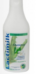 Шампунь Lactimilk на молочной сыворотке объем и пышность для всех типов волос 400 мл