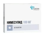 Нимесулид, таблетки 100 мг 30 шт (эконом)