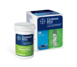 Тест-полоски Contour плюс 50 шт.