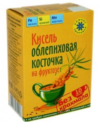 Кисель, Компас здоровья 150 г Облепиховая косточка овсяно-льняной с фруктозой