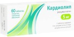 Кардиолип, таблетки покрытые оболочкой пленочной 5 мг 60 шт